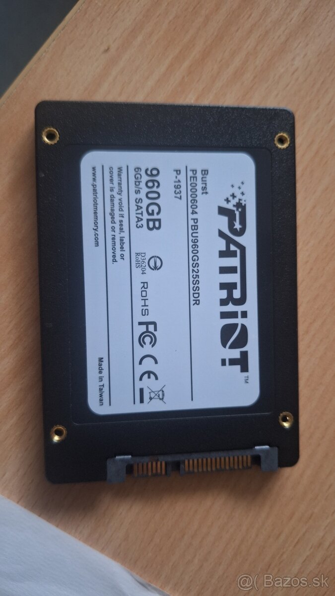 SSD 960GB Patriot Burst - 2