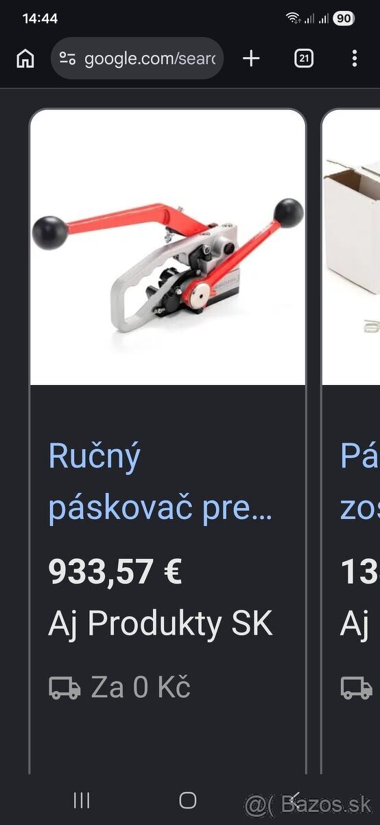 Predám paskovacku TRANSPAK - 2