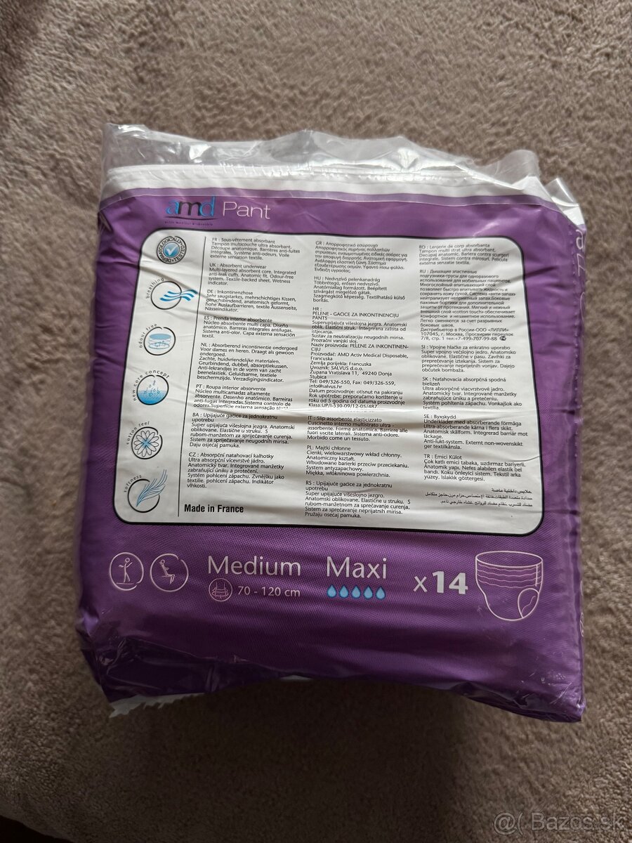 Plienky pre dospelých AMD - 2