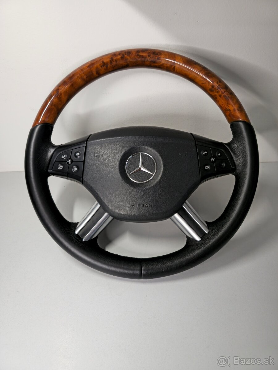 Drevený volant mercedes w164 - 2
