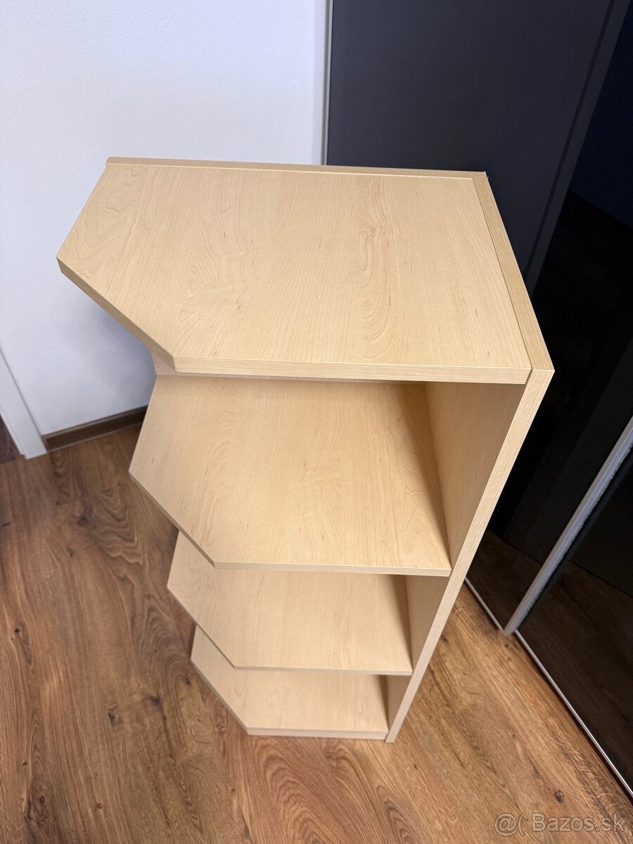 Rohová polica regál - 2