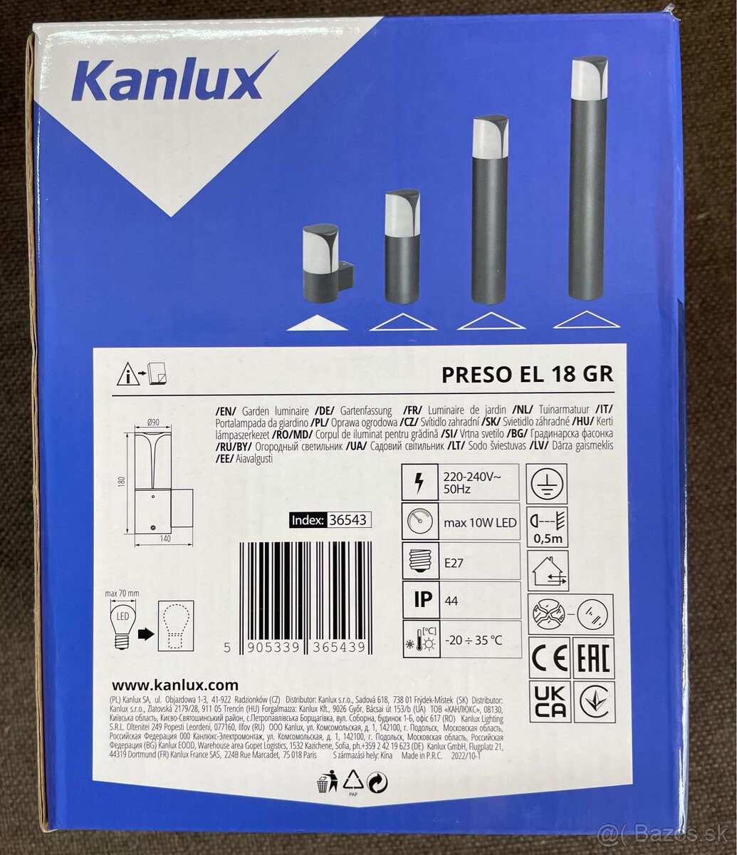 Záhradné svetlo - 2