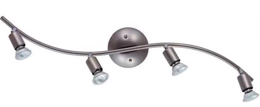 Stropné svietidlo so 4 LED žiarivkami GU10 - 2