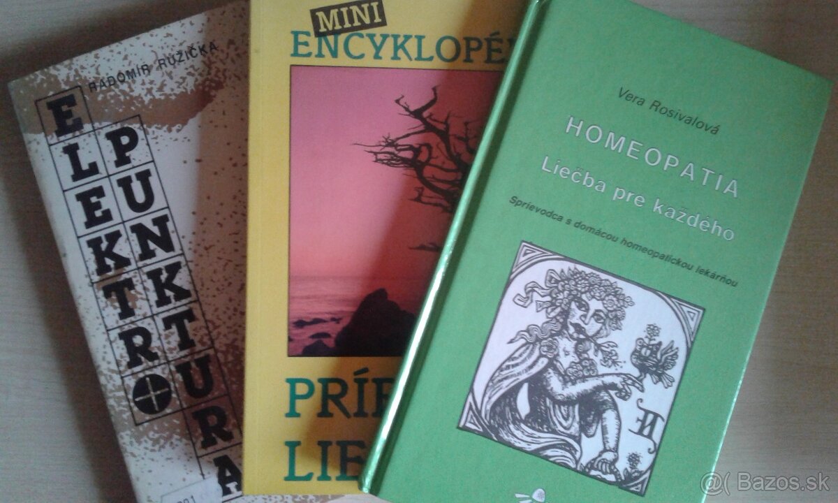 Akčné figúrky a knihy Homeopatia a ďalšie tituly - 2