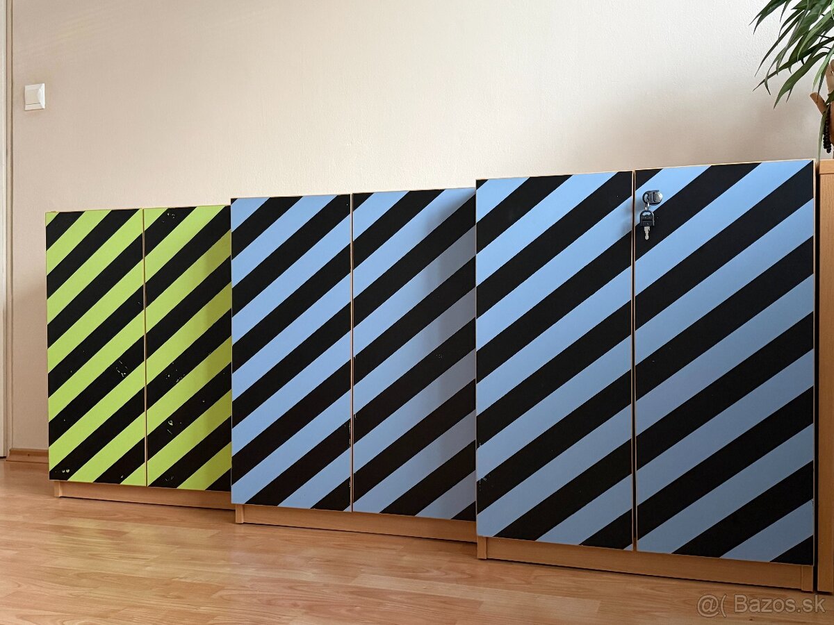 4 skrinky a stôl - 2