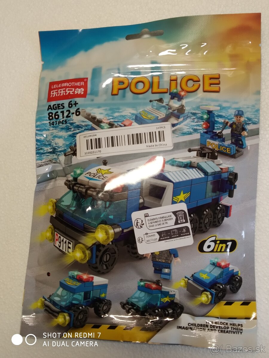 stavebnica polícia - 2