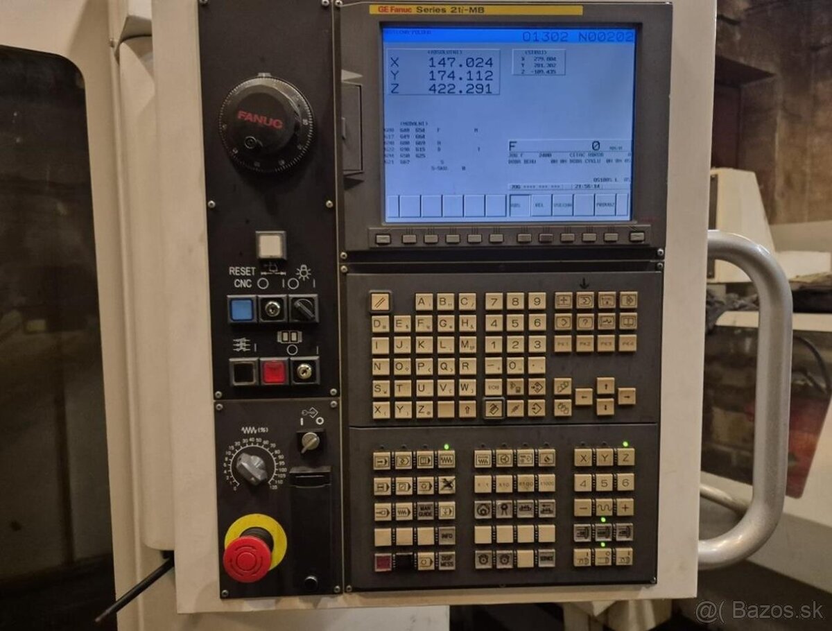 Obráběcí centrum (vertikální) MAS MCV 500 QUICK (8880) - 2