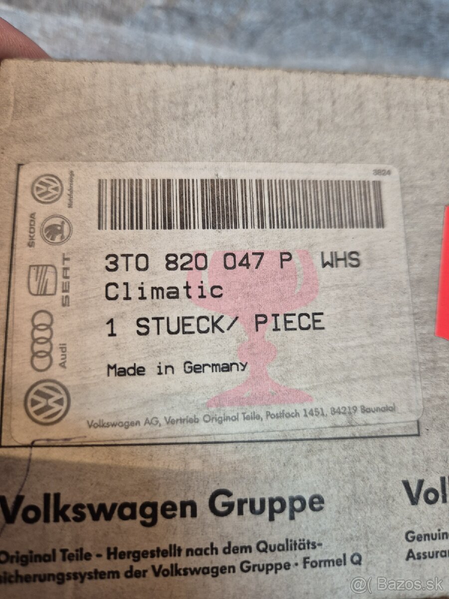 Panel topenia a klimatizácie Škoda - 2