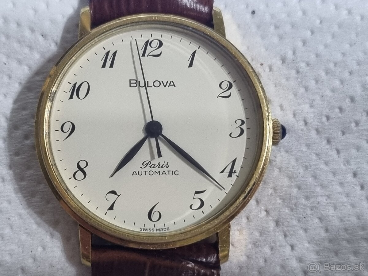 Náramkové hodinky,Bulova,automat. - 2