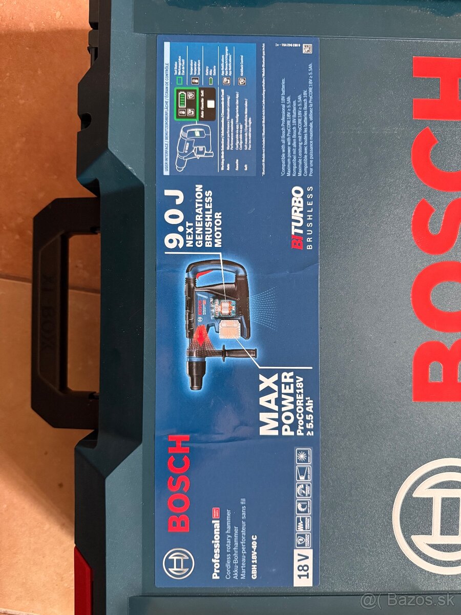 Bosch aku vrtacie kladivo - 2