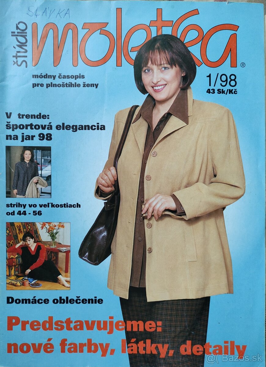 Moletka,Burda pre plnoštíhle,Diana,neue mode - 2
