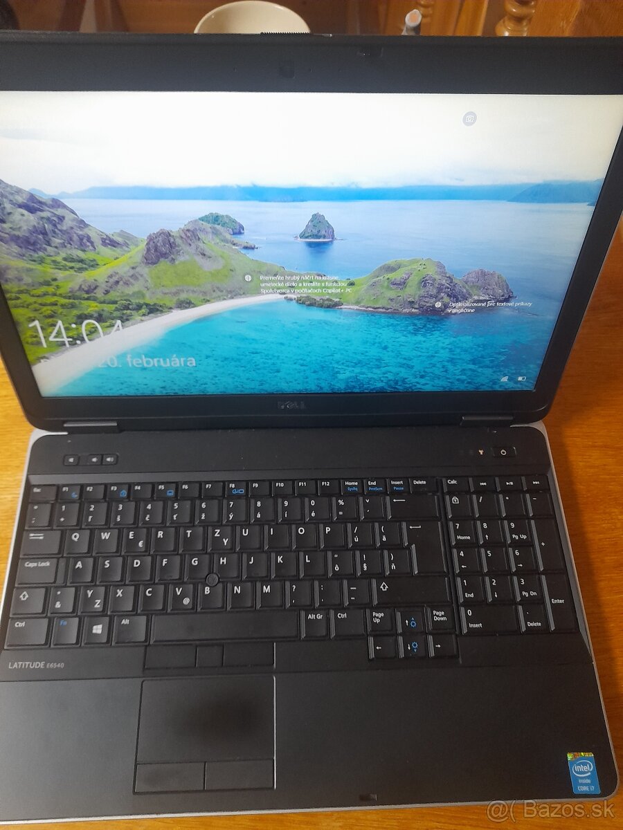 Predam notebook DELL latitude E6540 i7 / 15,6" - 2