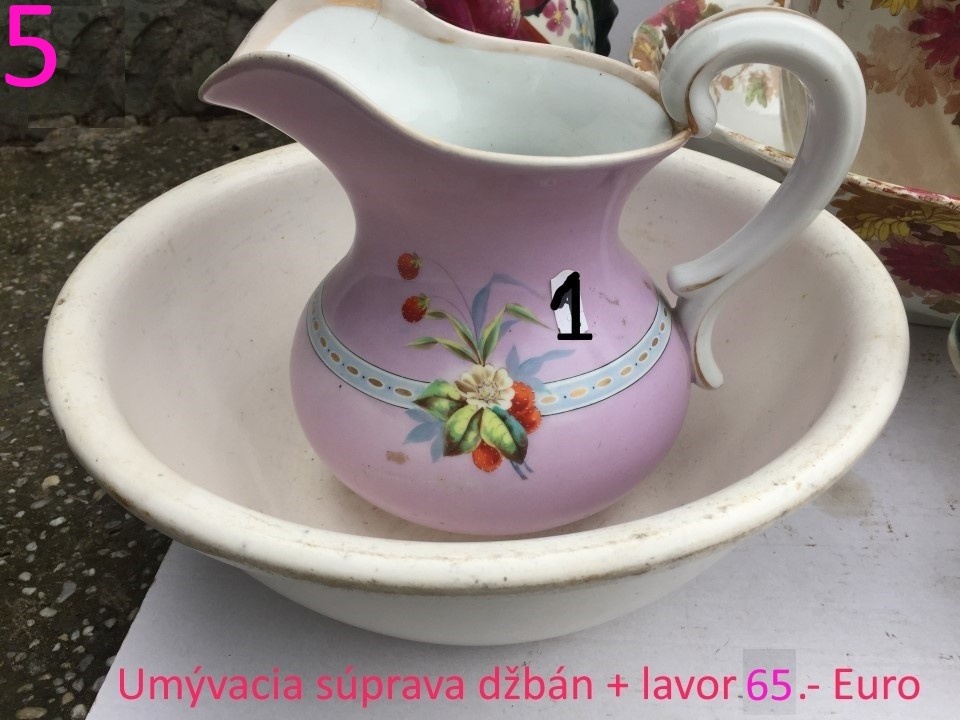 Toaletná súprava original stará - 2