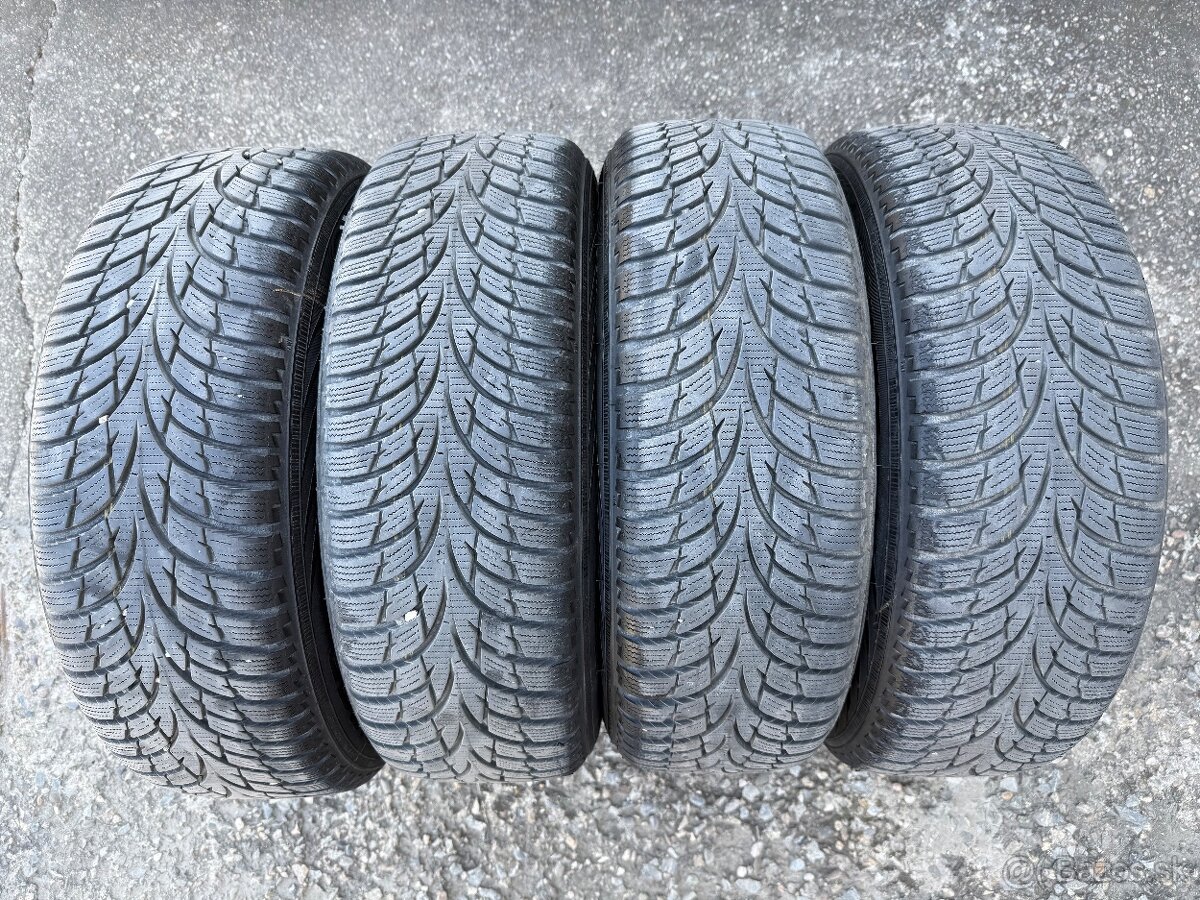 Zimná sada 5x100 185/60r15 fabia dezén 6,83mm - 2