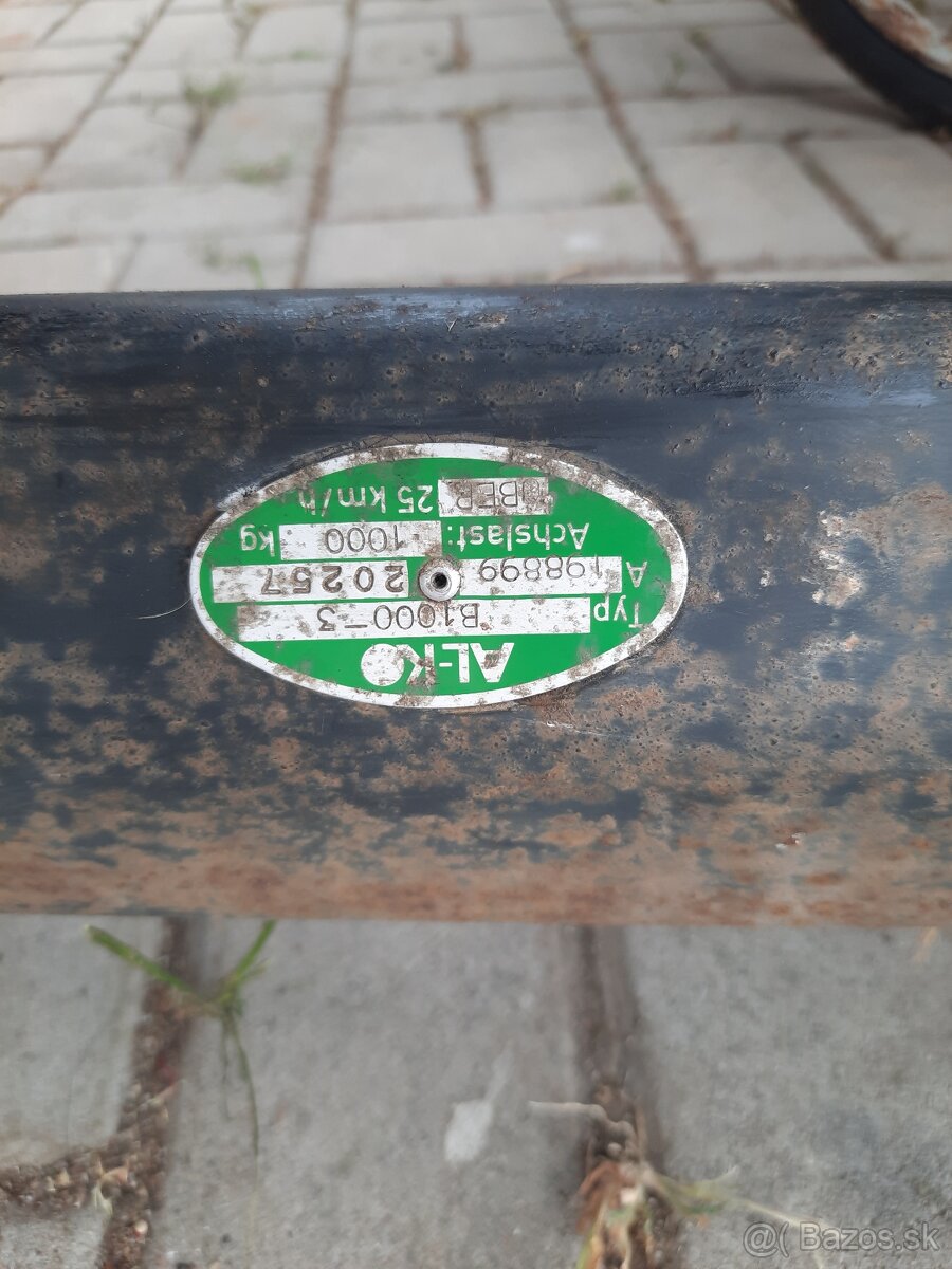 náprava na obytny prives - 2