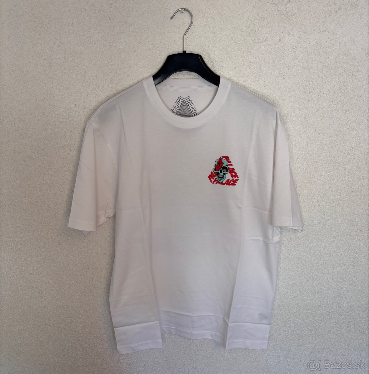 Palace White P3 Skull Tee - 2
