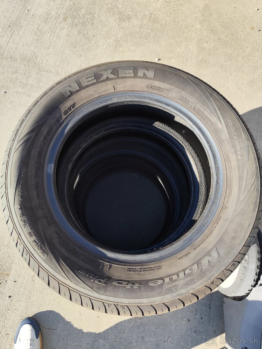 Letné pneumatiky 165/70 R14 - 2