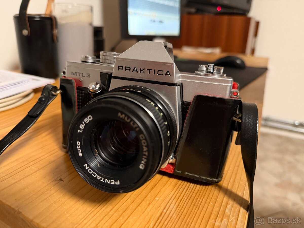 Praktica MTL 3 s objektívom - 2