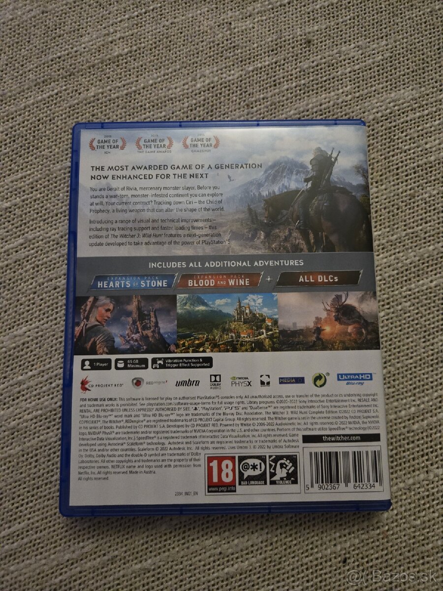 Witcher 3 Wild Hunt / Zaklínač 3 Divoký hon - 2