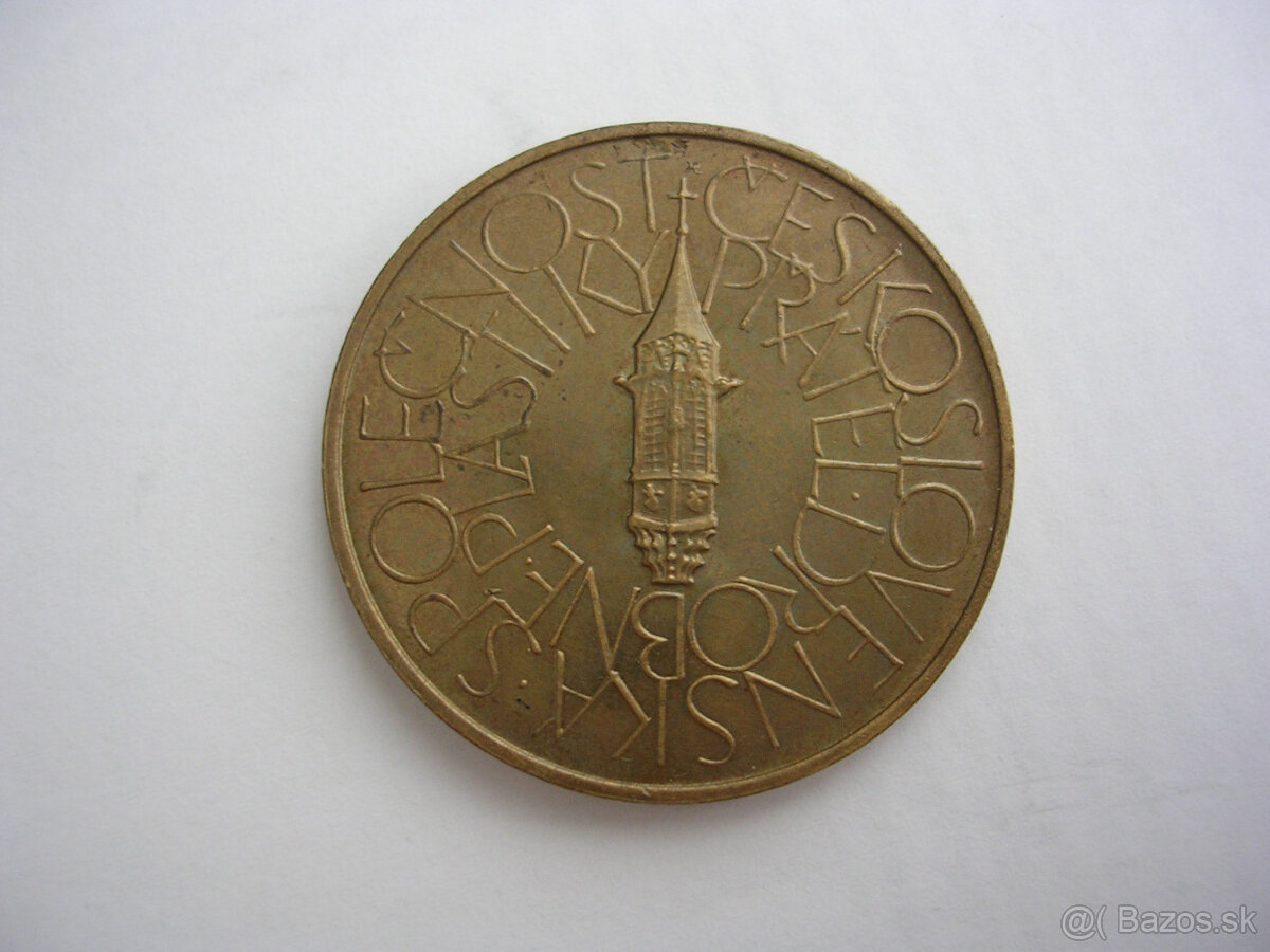 AE medaila 5 dukát Karel IV. - návrh Jiří HARCUBA 1978 - 2