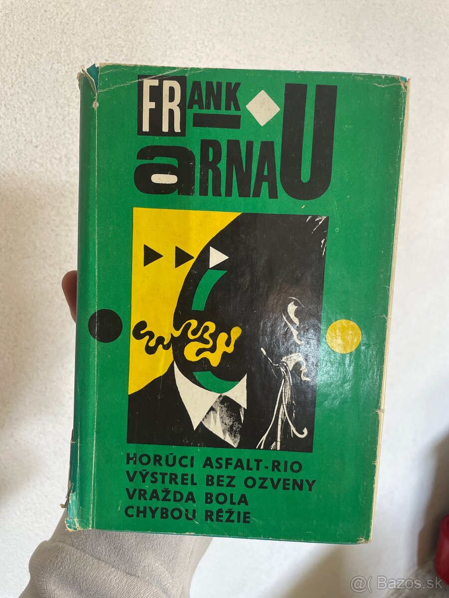 Staré knihy, Colin Dexter, Frank Arnau 2x - 2