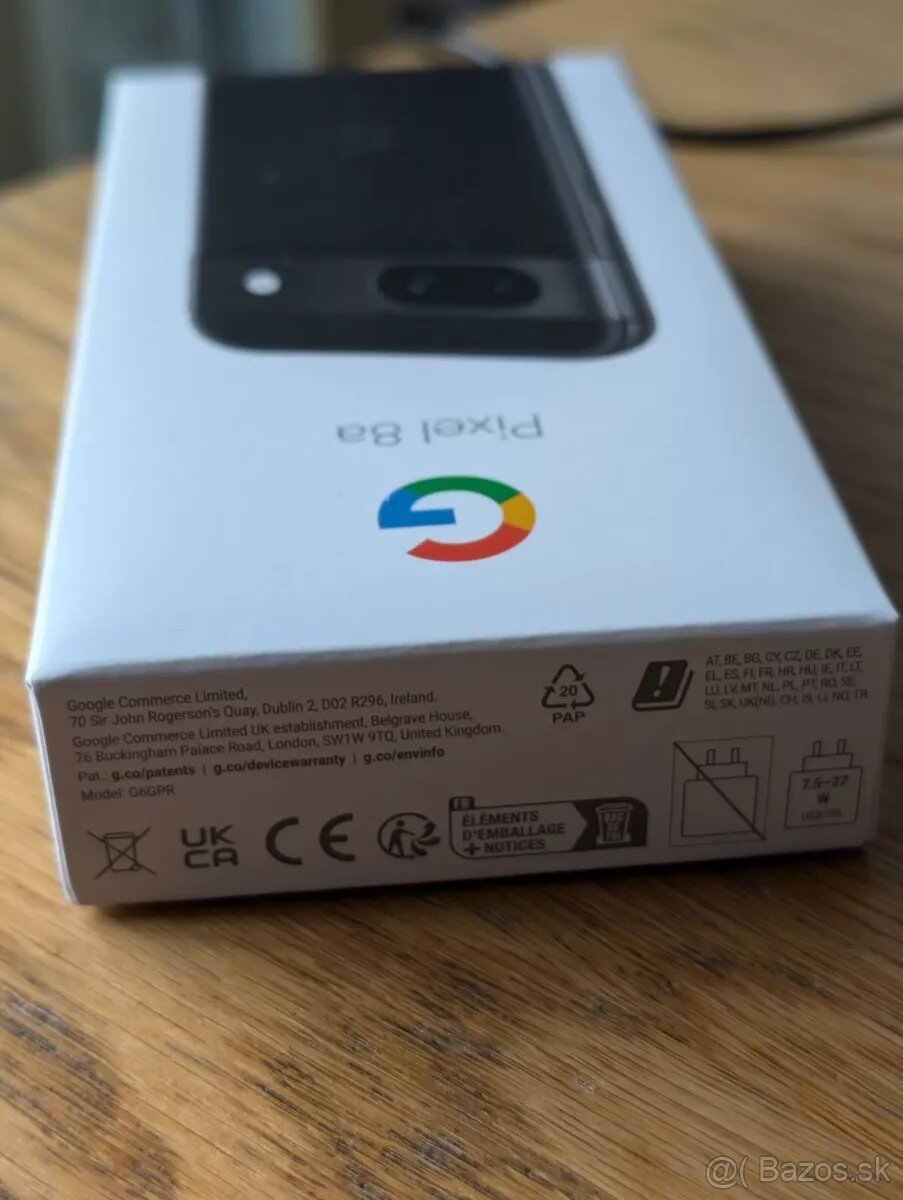 Nerozbalený Google Pixel 8a 128GB, Obsidián - 2