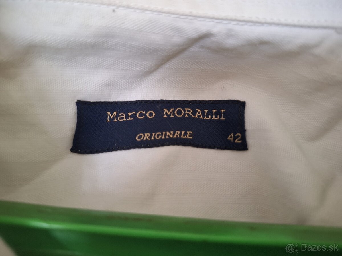 Pánska košeľa Marco Moralli 42, biela - 2