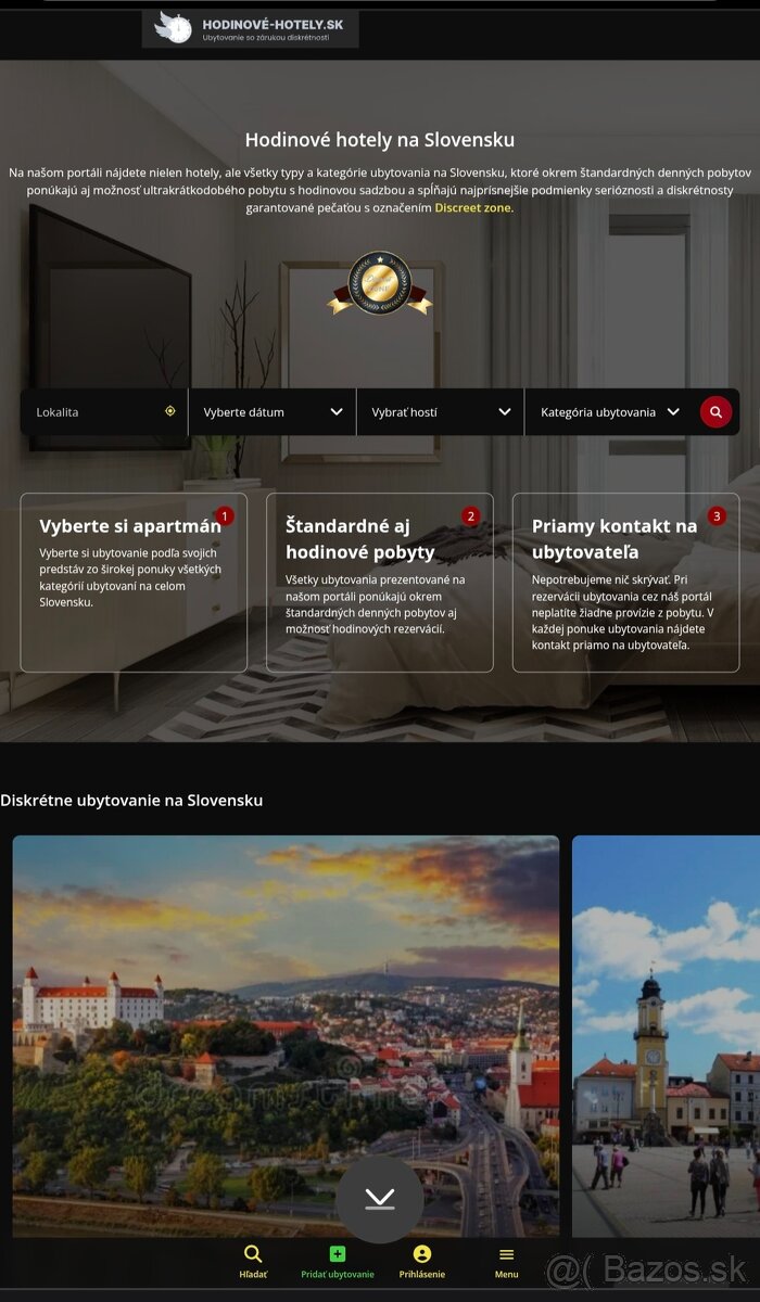 hodinove-hotely.sk Inzercia Zadarmo - 2
