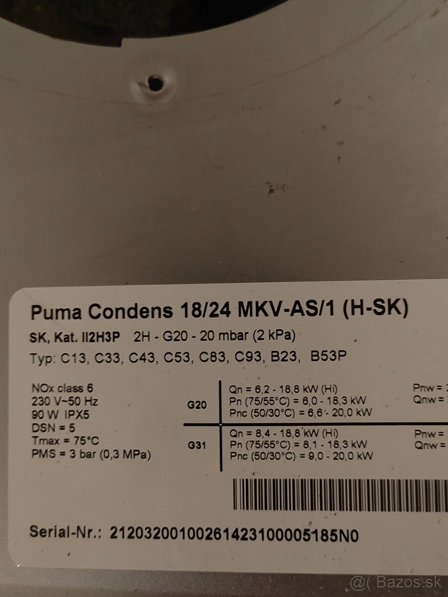 Protherm Puma Condens 18/24 MKV-AS/1 - 2