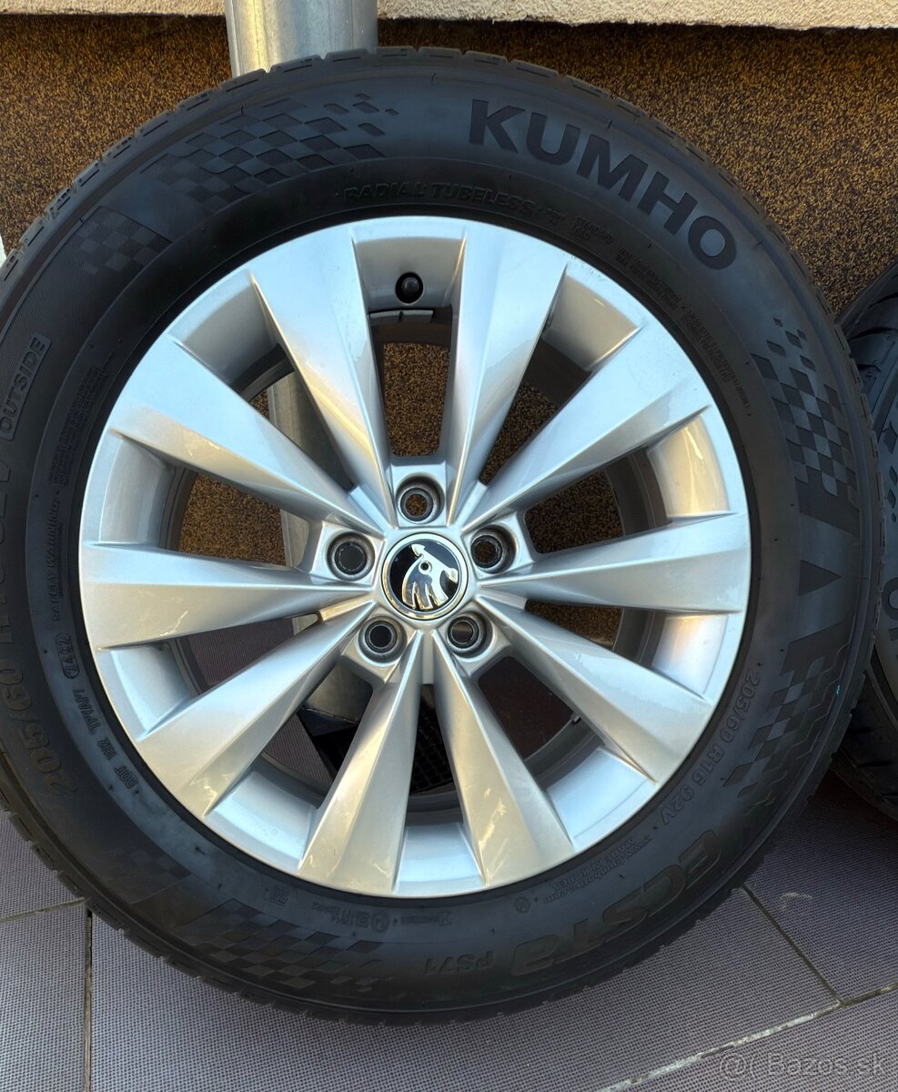 Letné elektróny 205/60 R16 5x100 KAMIQ - 2