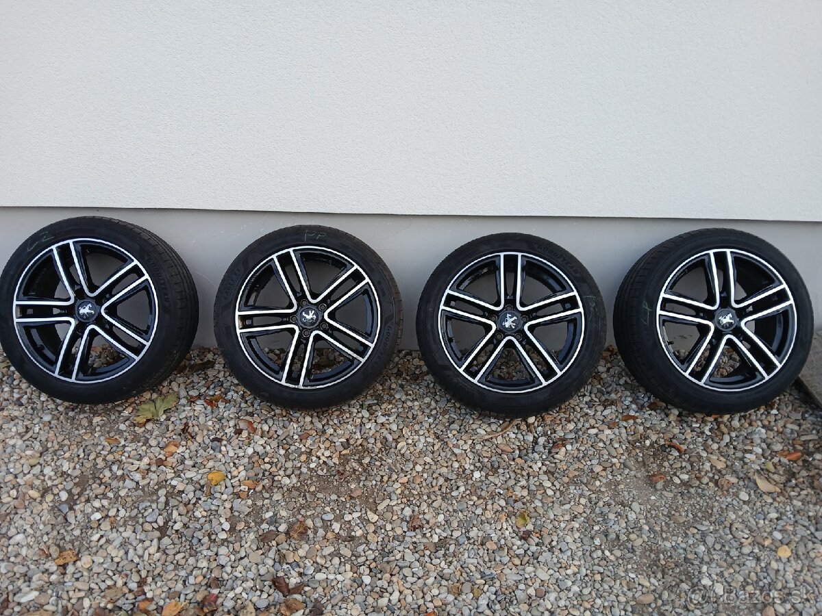 Letna sada kolies R17 - disky + pneu goodyear - 2
