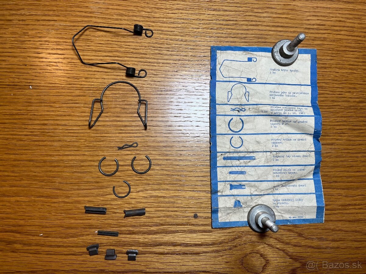 Sada pruzin Škoda 105 a 120 - 2