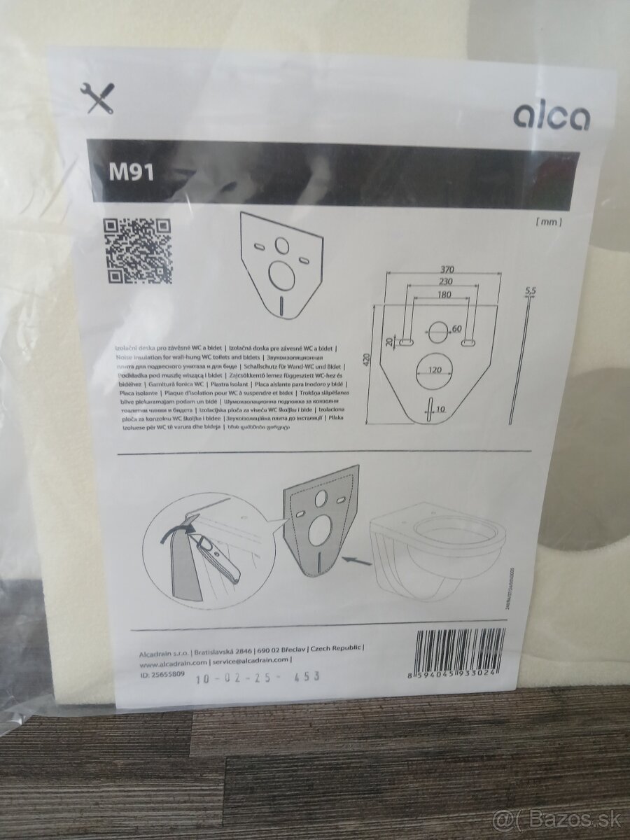 Predám biely silikón a protihlukovú sanitárnu izoláciu - 2