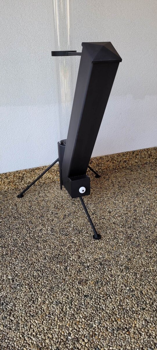 Pec na pelety,ohrievač,záhradné svetlo - 2