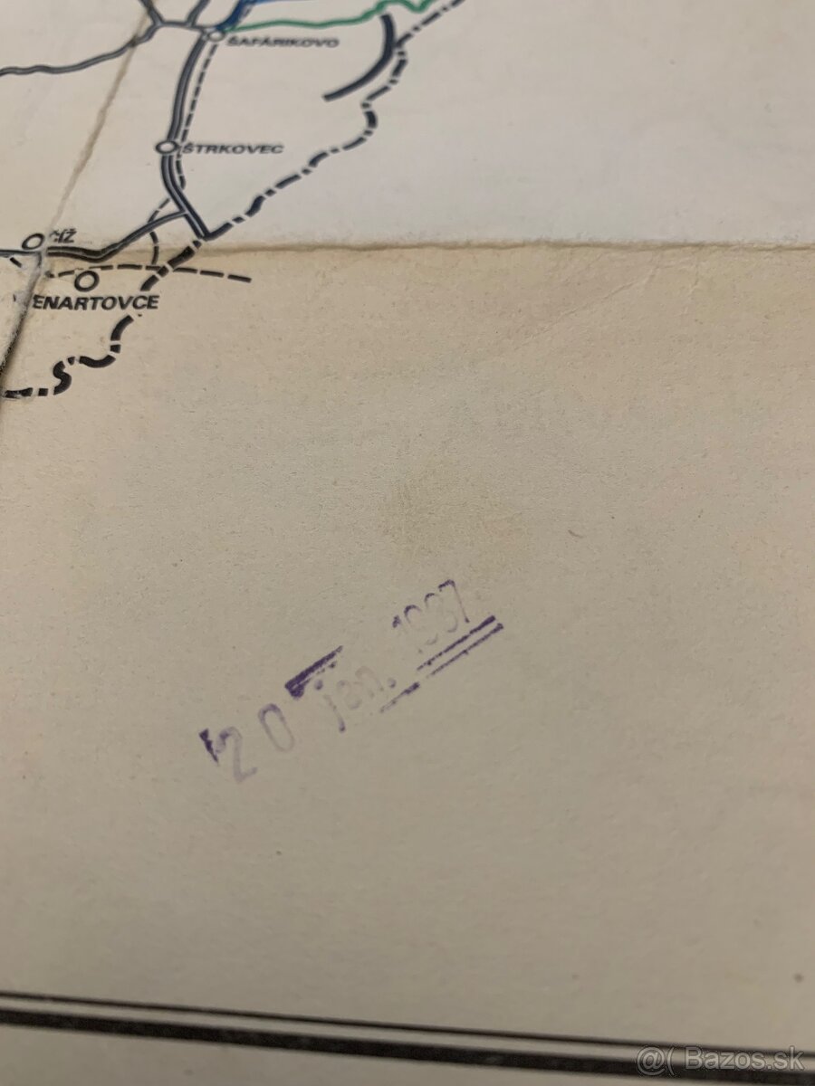 Stará mapa Gemer - 2