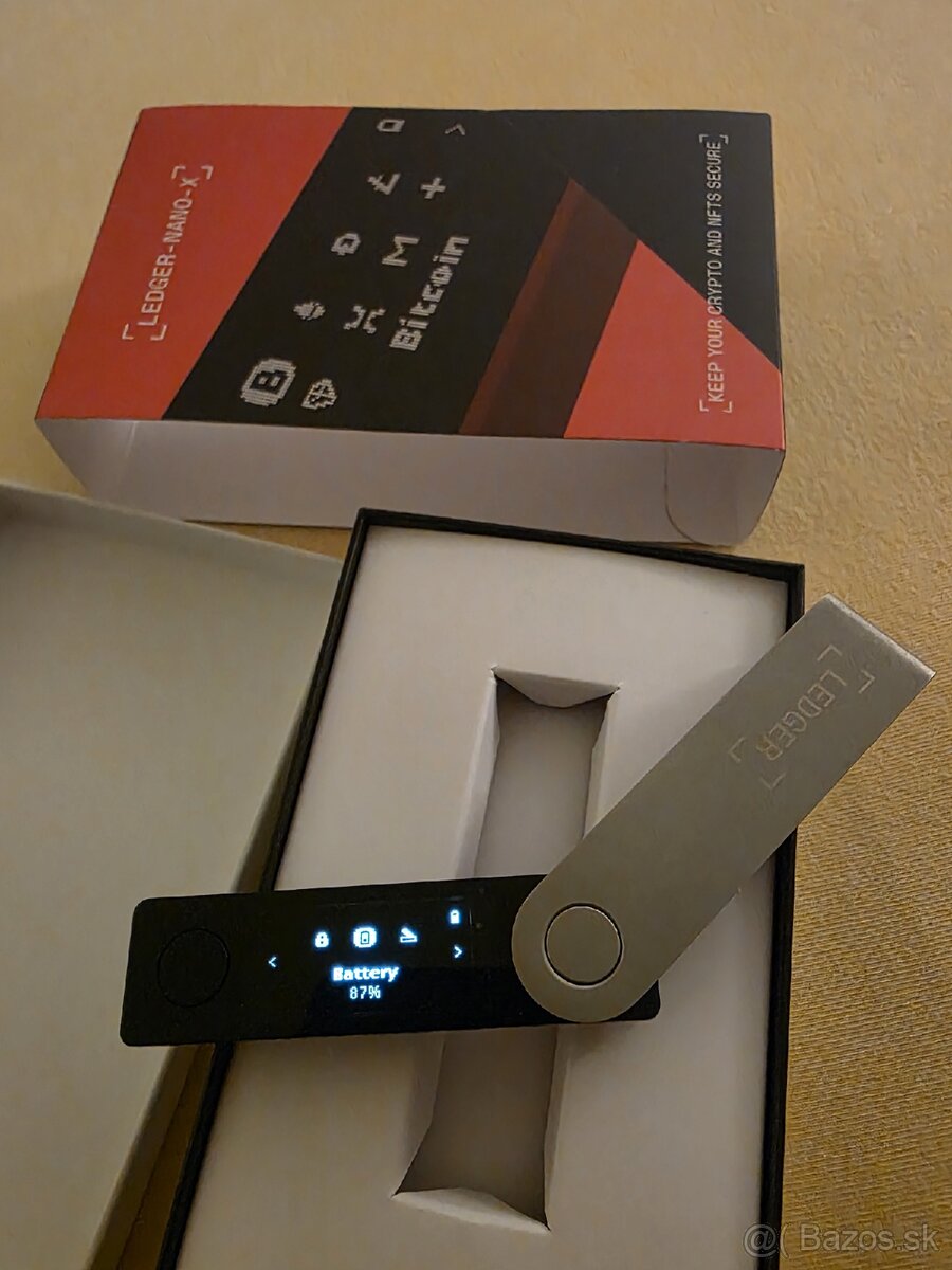Ledger Nano X krypto peňaženka
- 2