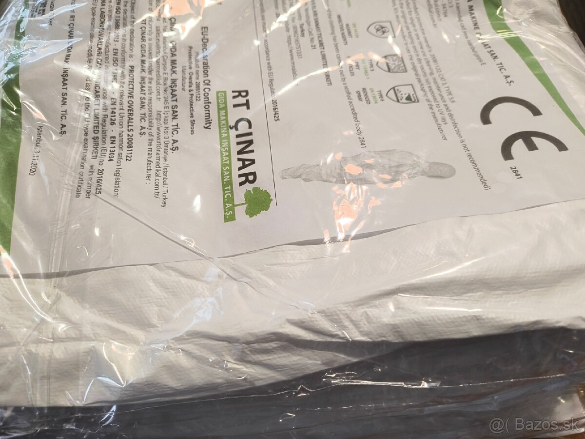 Predám ochranný oblek, odev - 2