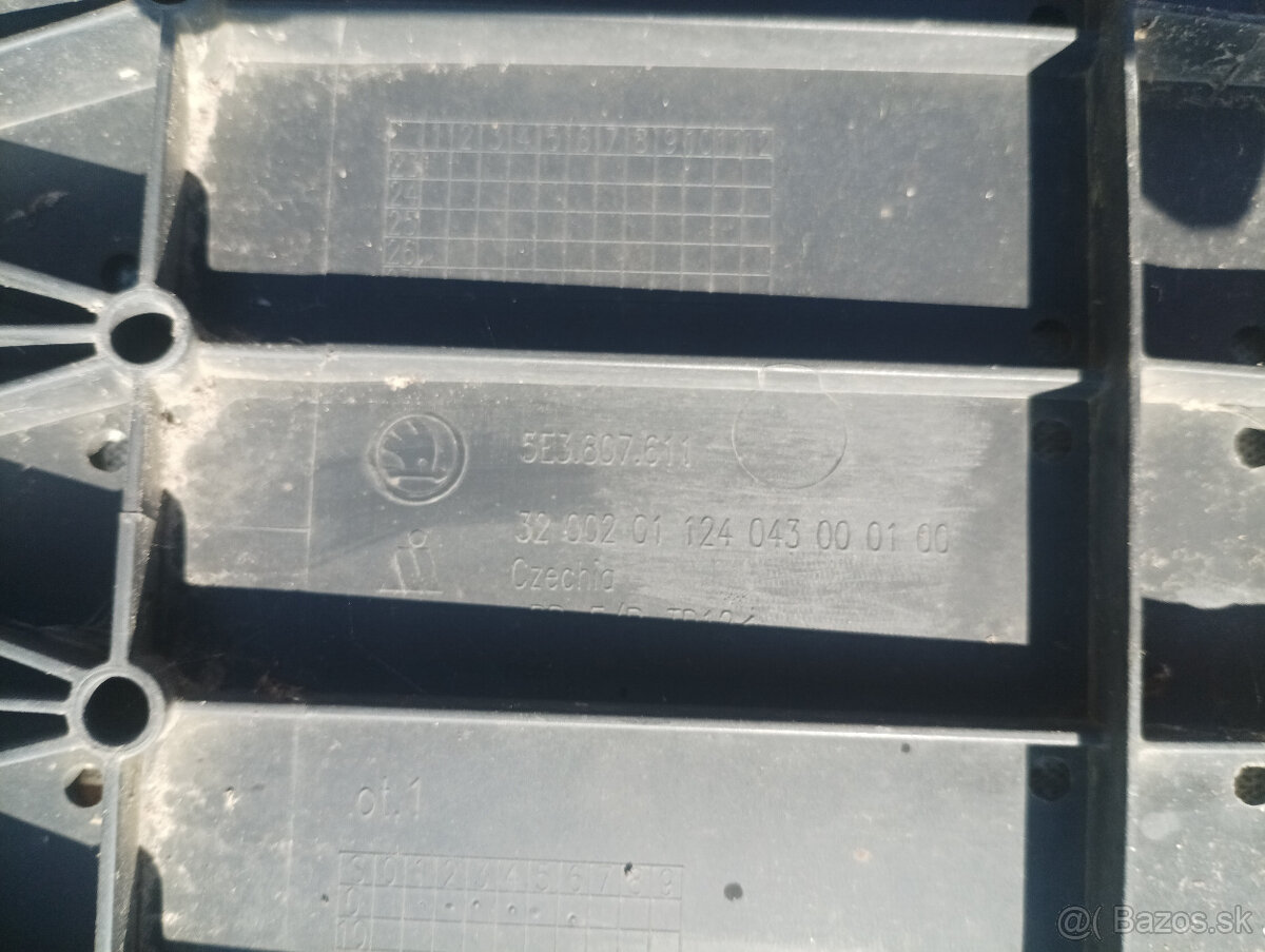 octavia 4 spodni kryt narazniku - 2