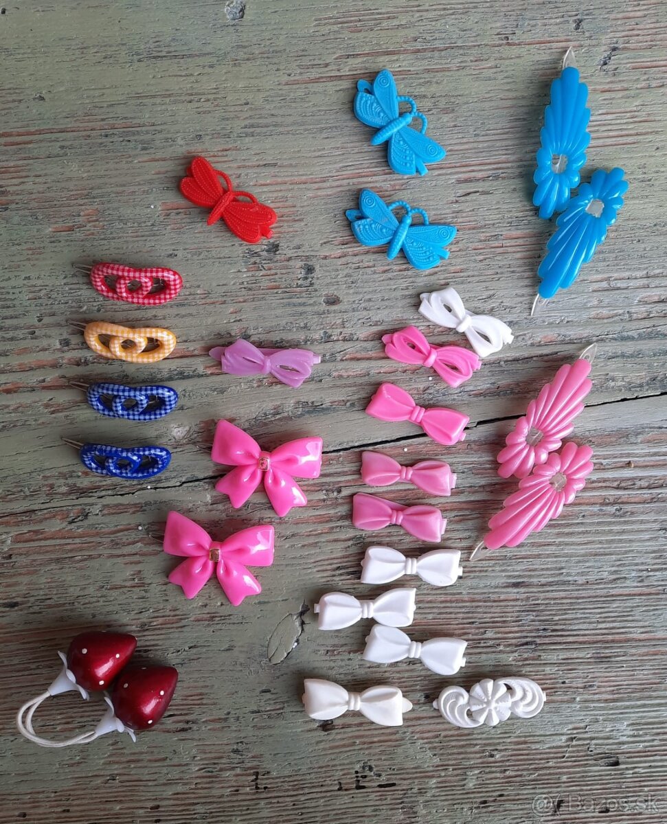 Detské retro sponky - 2