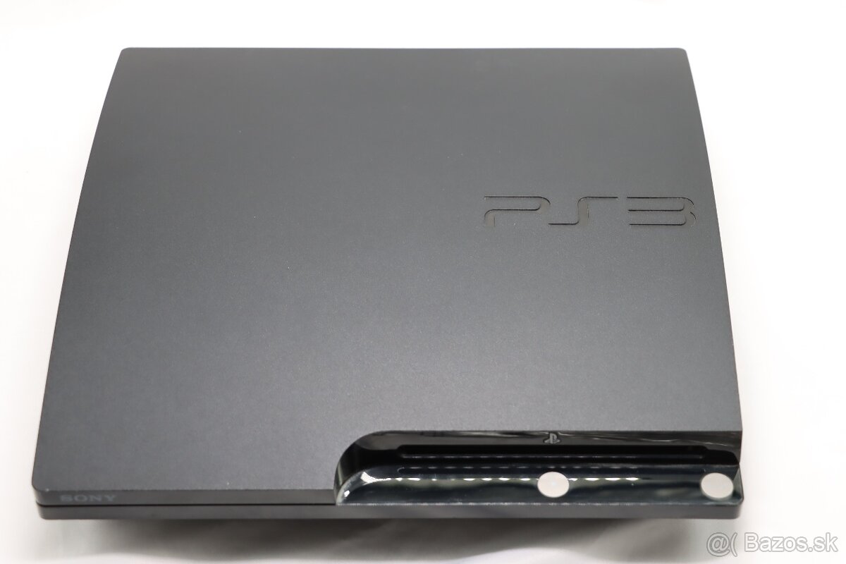PlayStation 3 Slim CECH-2004A + ovládač + káble - 2
