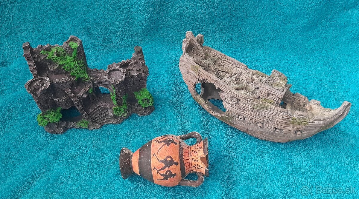 Akvárium - dekorácie - 2