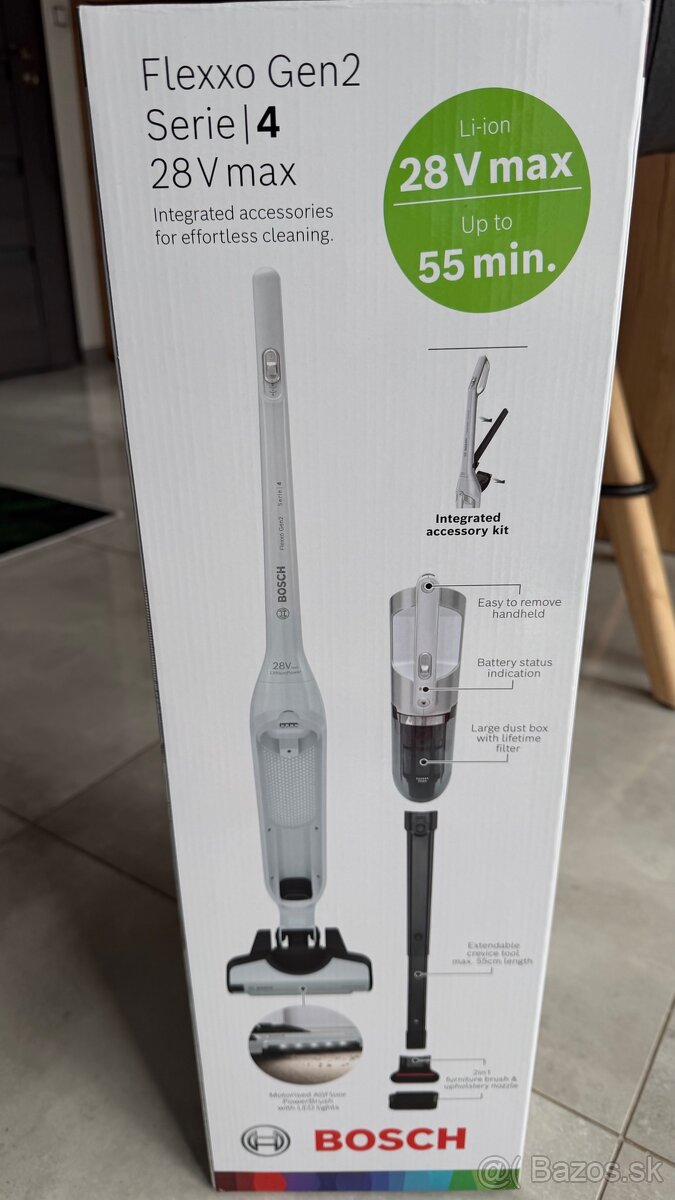 Tyčový vysávač Bosch Flexxo gen2 - 2