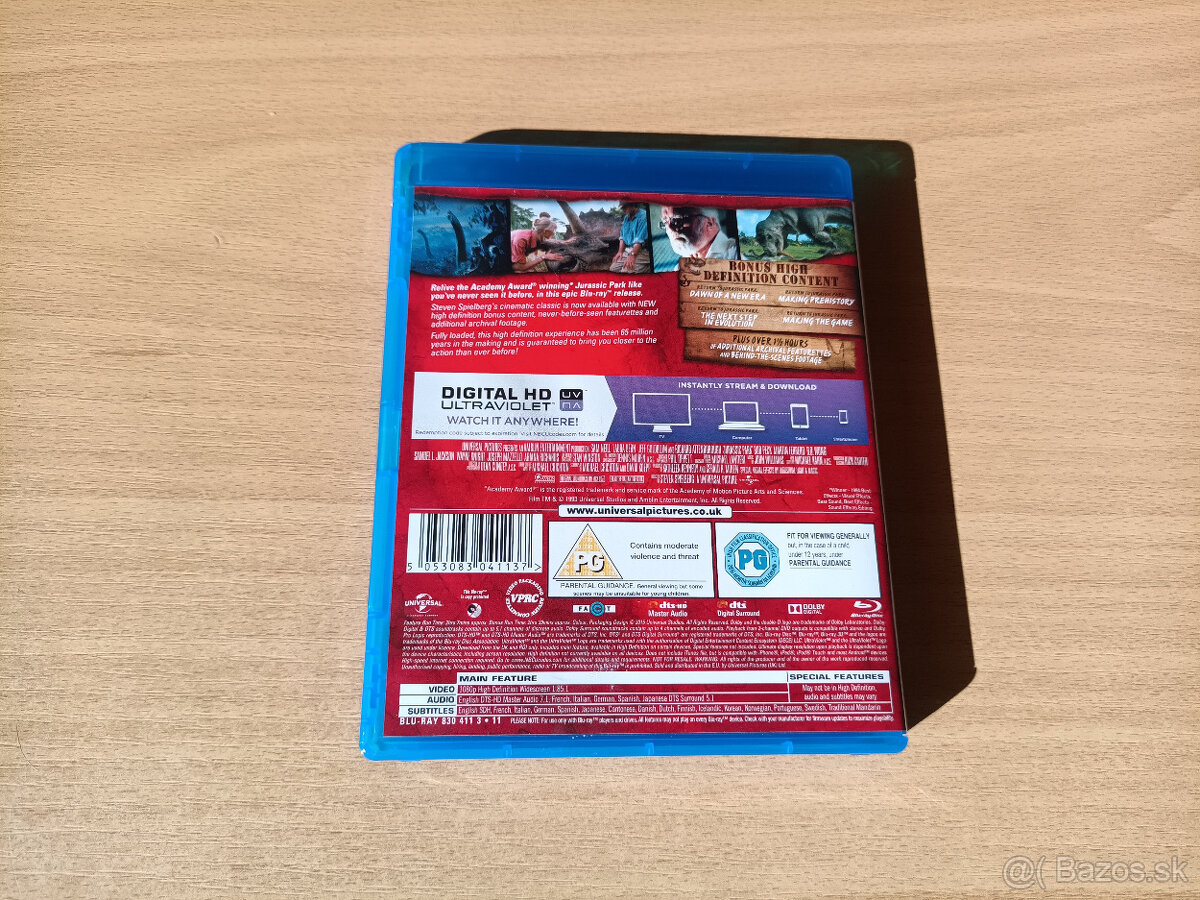 Blu-ray Jurassic Park - 2