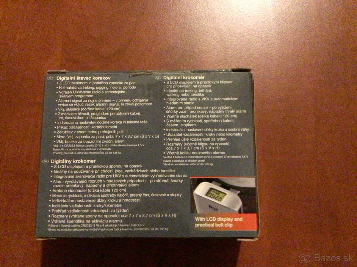 Digitálny krokomer - 2