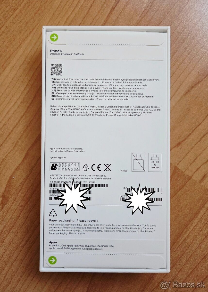 Apple iPhone 17 512GB - 2