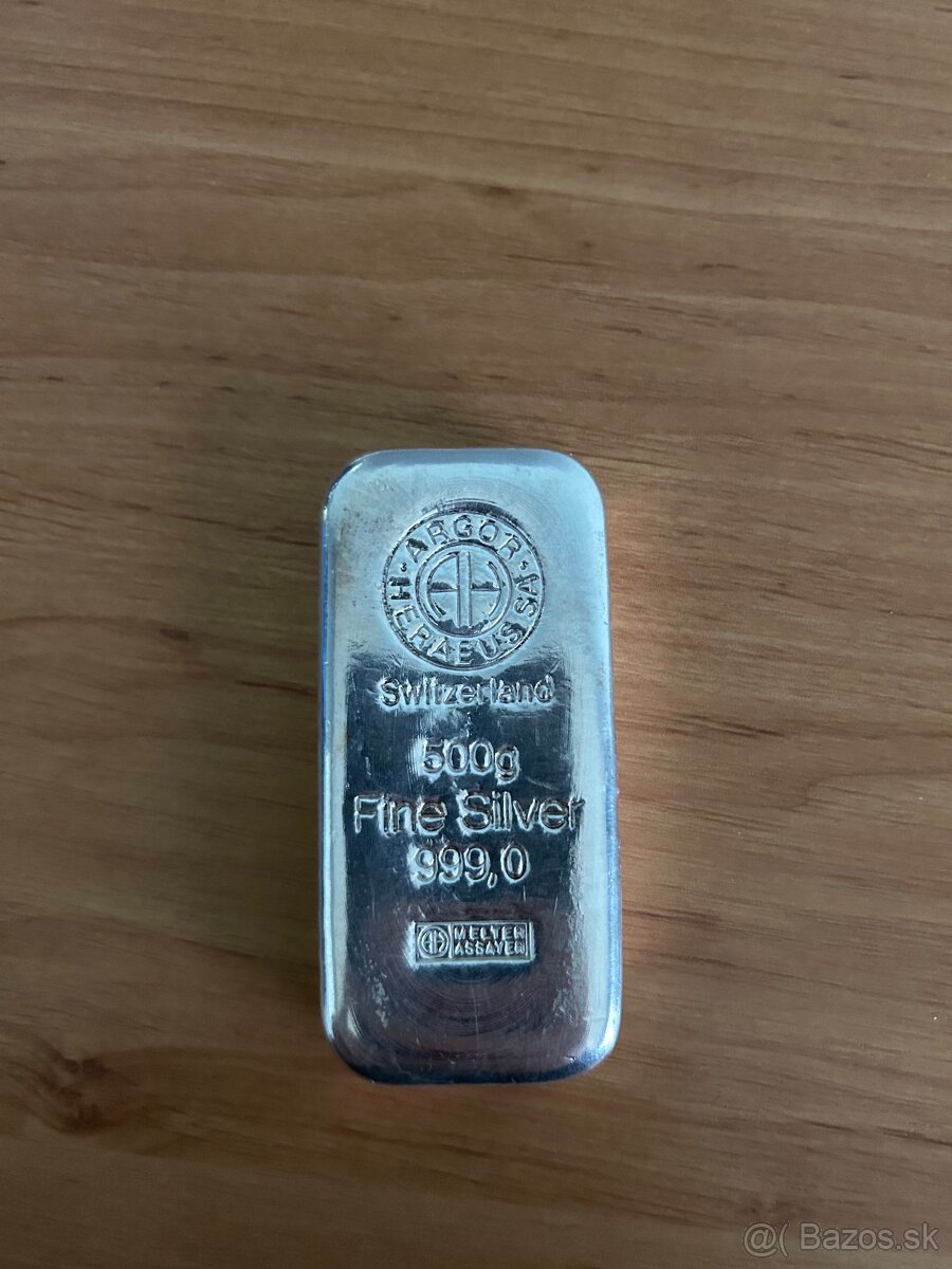 investičné striebro 999,9 - 2