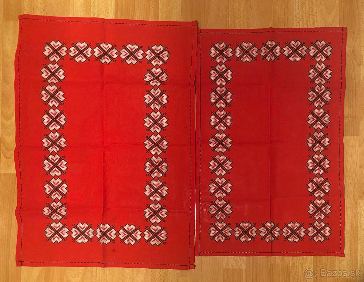 Vyšívané/ háčkované obrusy - 2