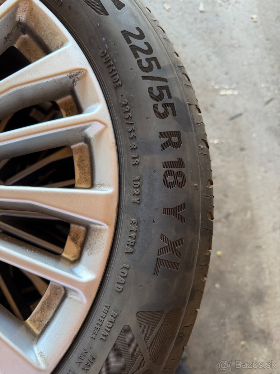 Predám Continental Ecocontact 6 225/55 R18 - 2