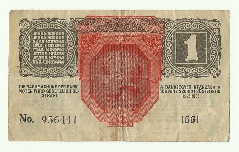 1 krone 1916(19) Deutschosterreich - 2