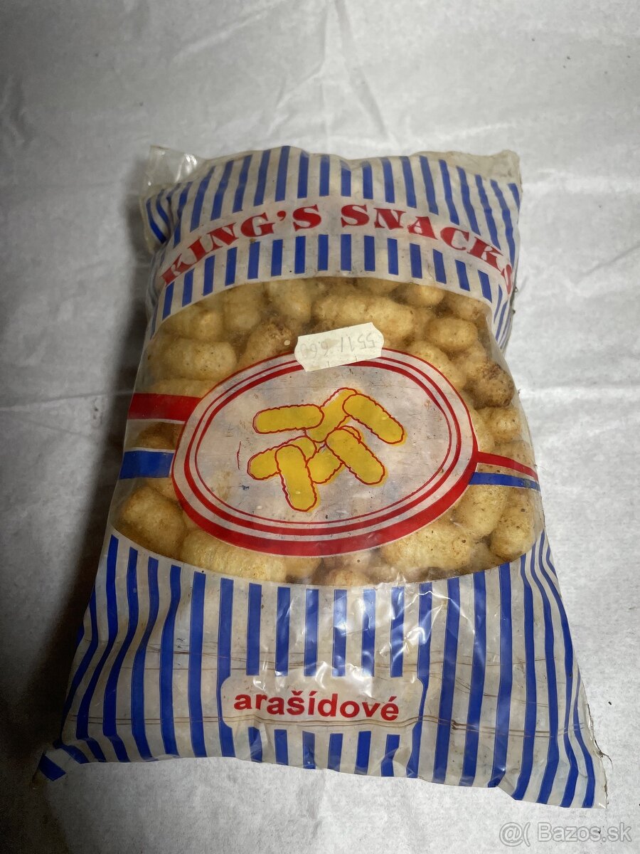 Chrumky King's snack arasidove 1996 - 2